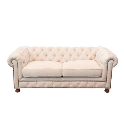Image two of Shea Coastal Linen Loveseat
